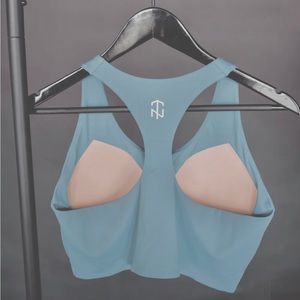 NEW top notch sports bra with built in padding support SMALL